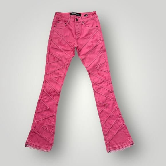 VALABASAS MENS JEANS PINK sz 28 L35 - Picture 1 of 7